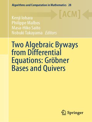 cover image of Two Algebraic Byways from Differential Equations